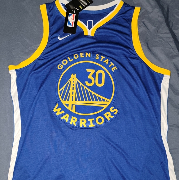 Stephen Curry Warriors Icon Edition 2020 NBA  Jersey Large - Picture 2 of 6